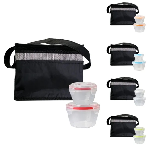 Nested Black Graph Lunch Set... from ASI 30208 A P Specialties / AP Specialties