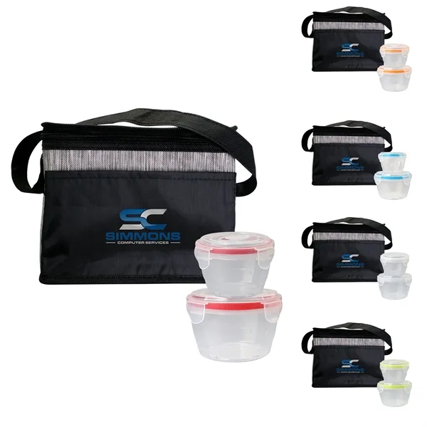 Nested Black Graph Lunch Set... from ASI 30208 A P Specialties / AP Specialties