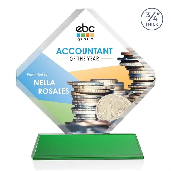 Toulon on Newhaven VividPrint™ Award - Green... from ASI 84592 St Regis Group / St Regis