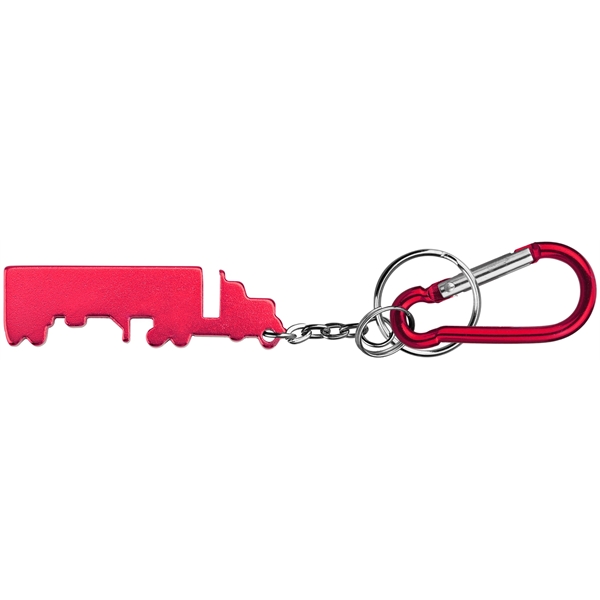 Truck shape key chain with carabineer.... from ASI 74585 Nu Promo International / Nu Promo Line