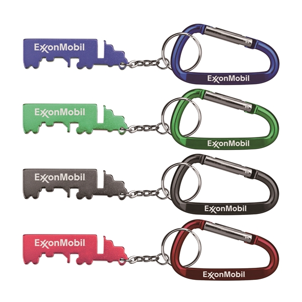 Truck shape key chain with carabineer.... from ASI 74585 Nu Promo International / Nu Promo Line
