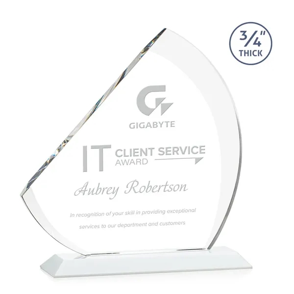 Stunning beveled starfire award.... from ASI 84592 St Regis Group / St Regis