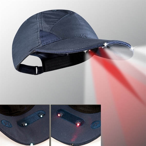 Navigator cap with 6 LED design for task and distance lighting.... from ASI 75825 Panther Vision