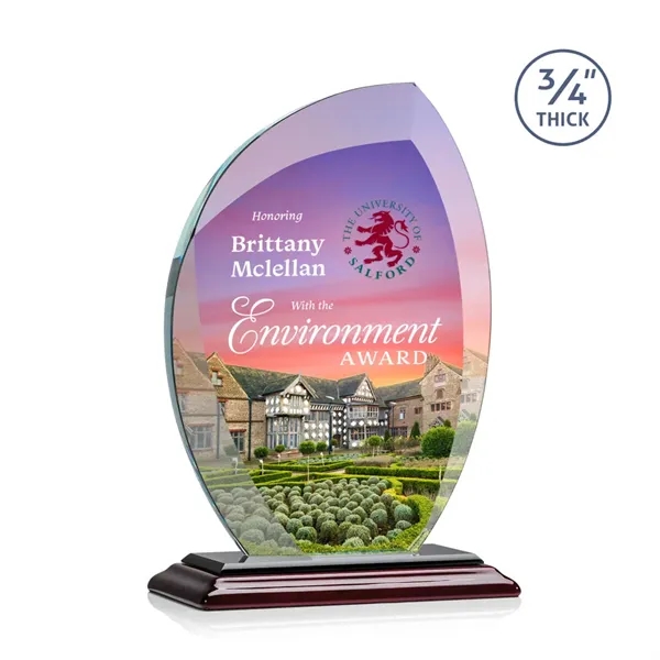 Beautifully shaped starfire award.... from ASI 84592 St Regis Group / St Regis