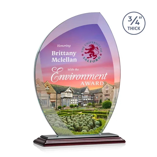 Beautifully shaped starfire award.... from ASI 84592 St Regis Group / St Regis