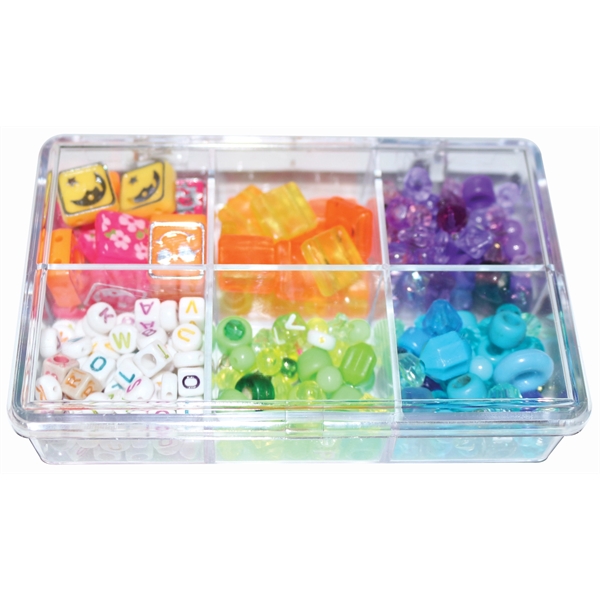 4 1/2" x 2 3/4" x 1" six-section styrene sewing and... from ASI 59683 Harco Enterprises LTD / Harco Enterprises