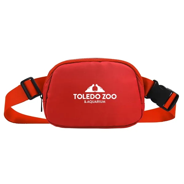 7.5" x 2.16" x 5.1" fanny pack with a zippered main... from ASI 90807 Tekweld