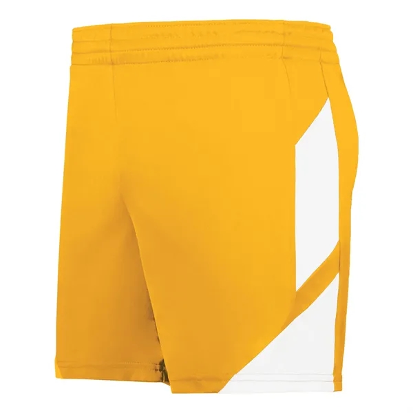 Ladies Step-Back Modern Fit Basketball Shorts with 100% polyester wicking knit... from ASI 37461 Augusta Sportswear