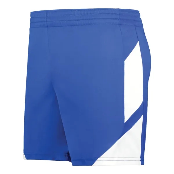 Ladies Step-Back Modern Fit Basketball Shorts with 100% polyester wicking knit... from ASI 37461 Augusta Sportswear