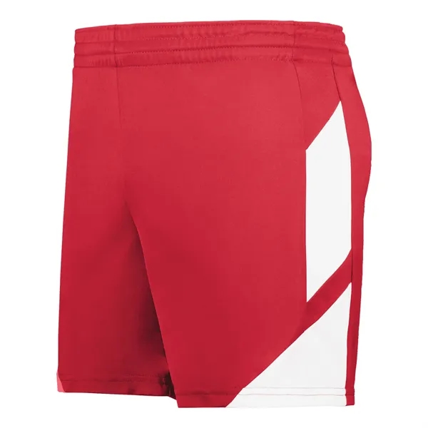 Ladies Step-Back Modern Fit Basketball Shorts with 100% polyester wicking knit... from ASI 37461 Augusta Sportswear