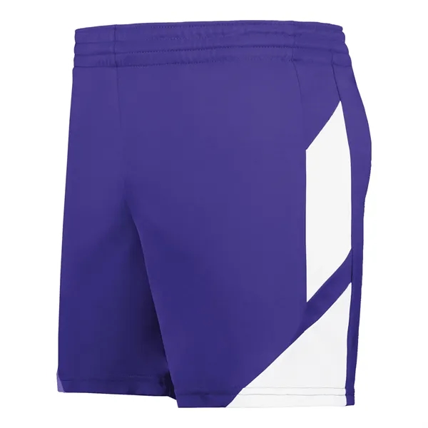 Ladies Step-Back Modern Fit Basketball Shorts with 100% polyester wicking knit... from ASI 37461 Augusta Sportswear