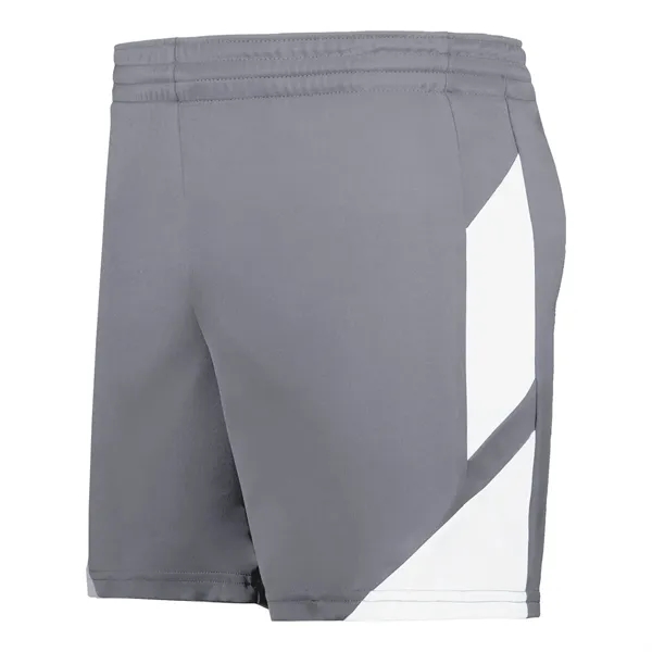 Ladies Step-Back Modern Fit Basketball Shorts with 100% polyester wicking knit... from ASI 37461 Augusta Sportswear