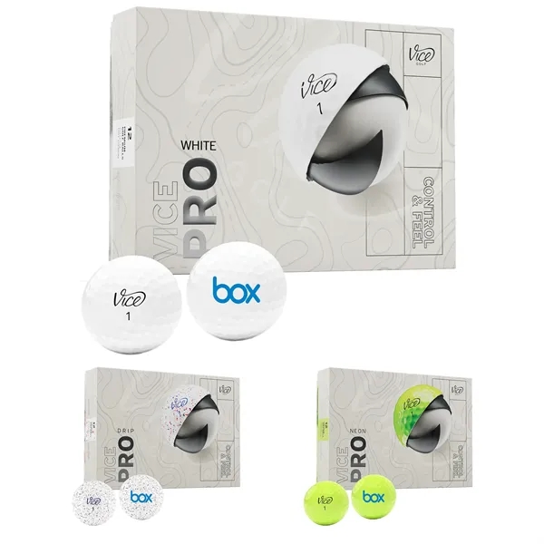 Golf balls with an assortment of colors.... from ASI 57653 Gold Bond