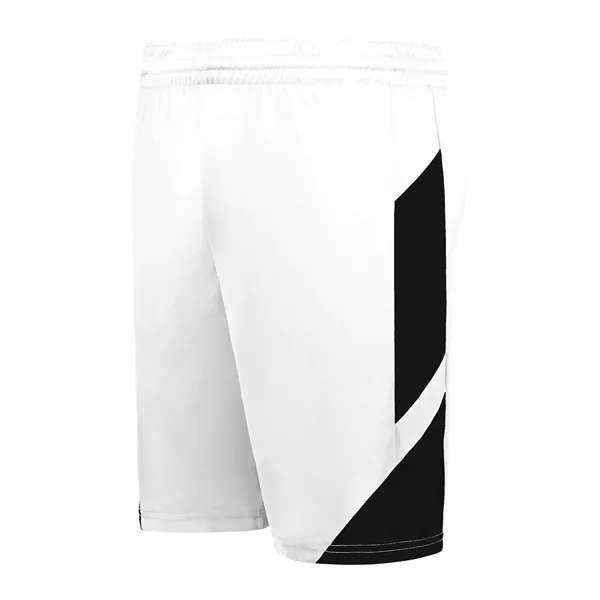 Step-Back Modern Fit Basketball Shorts with 100% polyester wicking knit and... from ASI 37461 Augusta Sportswear