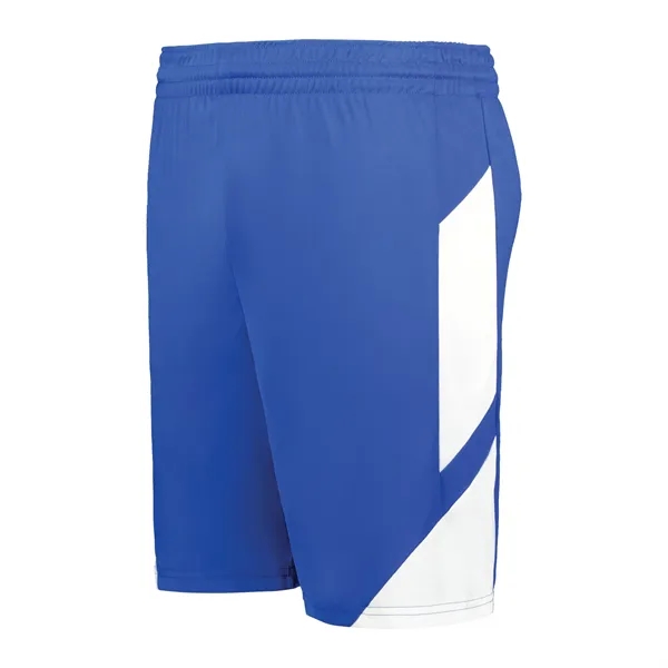 Step-Back Modern Fit Basketball Shorts with 100% polyester wicking knit and... from ASI 37461 Augusta Sportswear