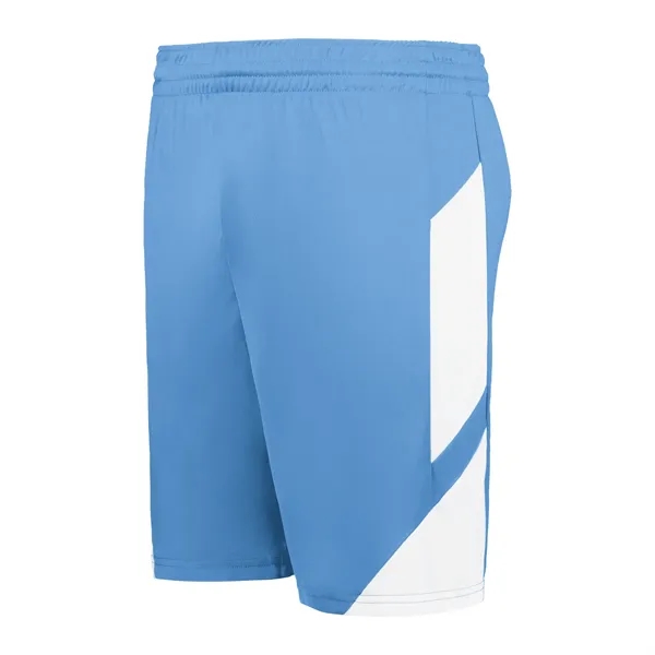 Step-Back Modern Fit Basketball Shorts with 100% polyester wicking knit and... from ASI 37461 Augusta Sportswear