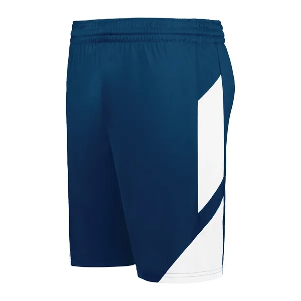 Step-Back Modern Fit Basketball Shorts with 100% polyester wicking knit and... from ASI 37461 Augusta Sportswear