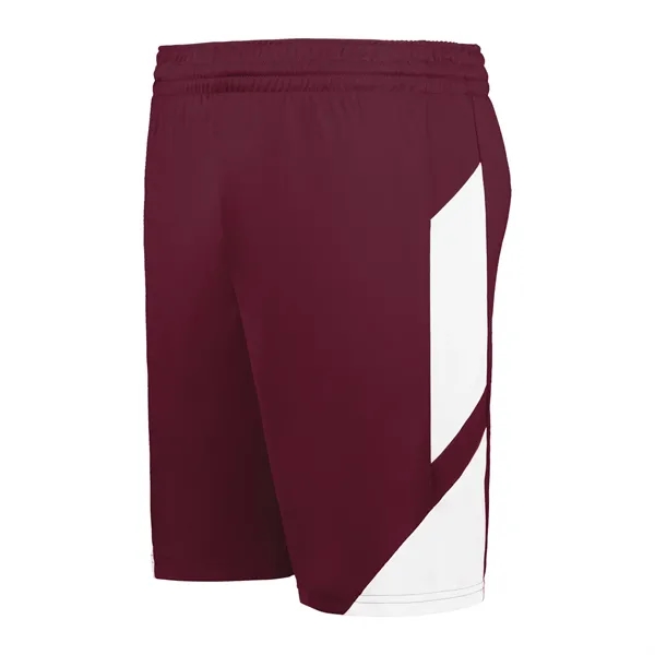 Step-Back Modern Fit Basketball Shorts with 100% polyester wicking knit and... from ASI 37461 Augusta Sportswear