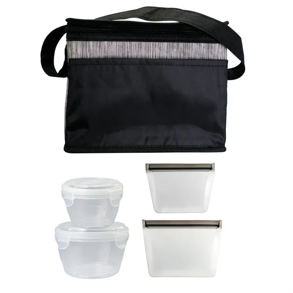 Black Graph Nested Bagged Lunch Set... from ASI 30208 A P Specialties / AP Specialties