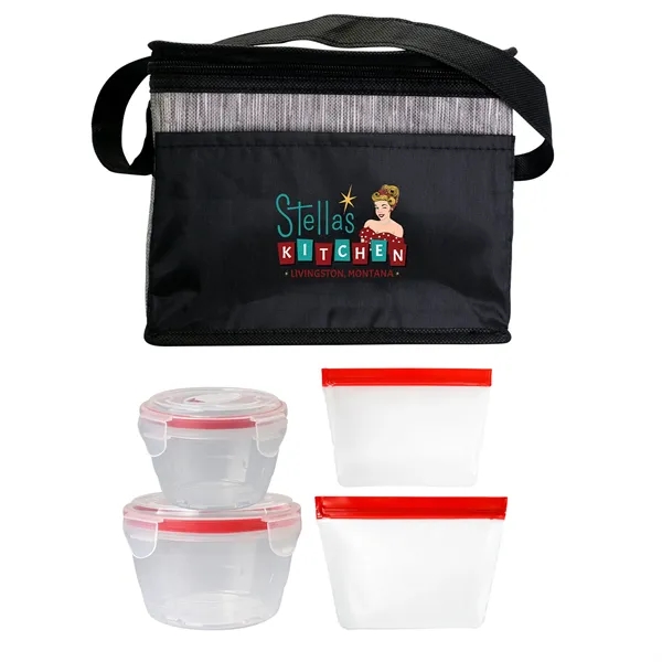 Black Graph Nested Bagged Lunch Set... from ASI 30208 A P Specialties / AP Specialties