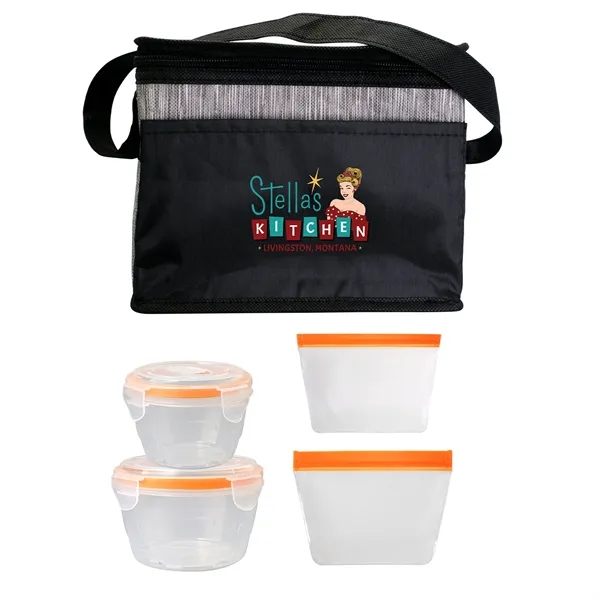 Black Graph Nested Bagged Lunch Set... from ASI 30208 A P Specialties / AP Specialties