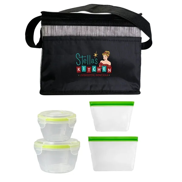 Black Graph Nested Bagged Lunch Set... from ASI 30208 A P Specialties / AP Specialties
