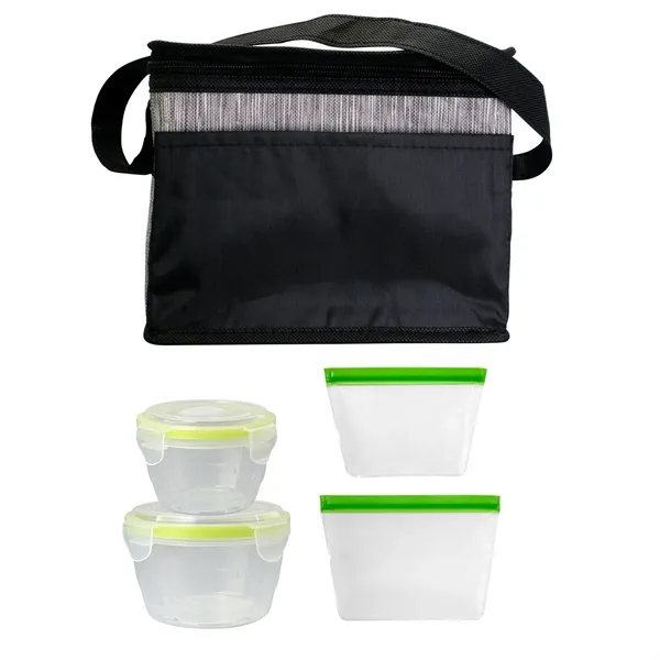 Black Graph Nested Bagged Lunch Set... from ASI 30208 A P Specialties / AP Specialties