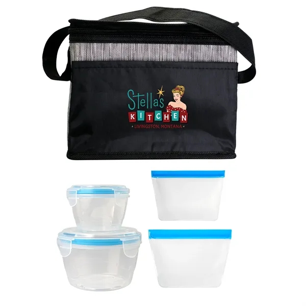 Black Graph Nested Bagged Lunch Set... from ASI 30208 A P Specialties / AP Specialties