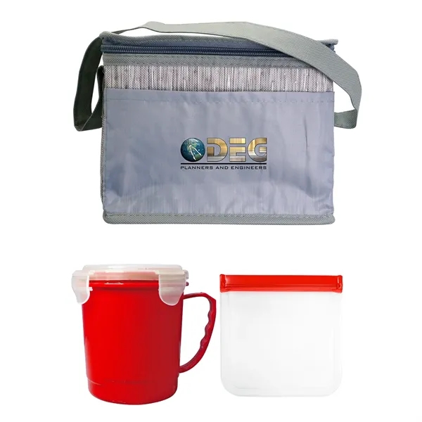 Gray Graph Soup & Sandwich Set... from ASI 30208 A P Specialties / AP Specialties