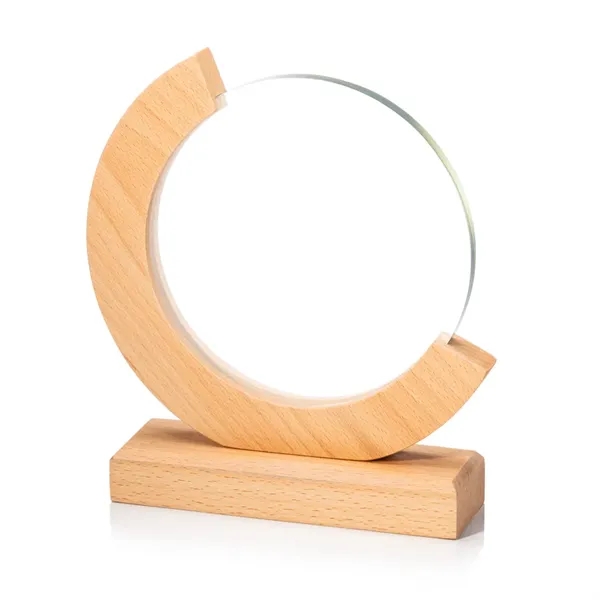 Elegance meets innovation in our Sparta VividPrint™ Award on beechwood base.... from ASI 84592 St Regis Group / St Regis