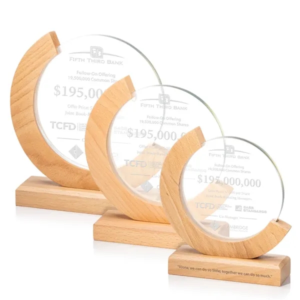 Elegance meets innovation in our Sparta Award on beechwood base.... from ASI 84592 St Regis Group / St Regis