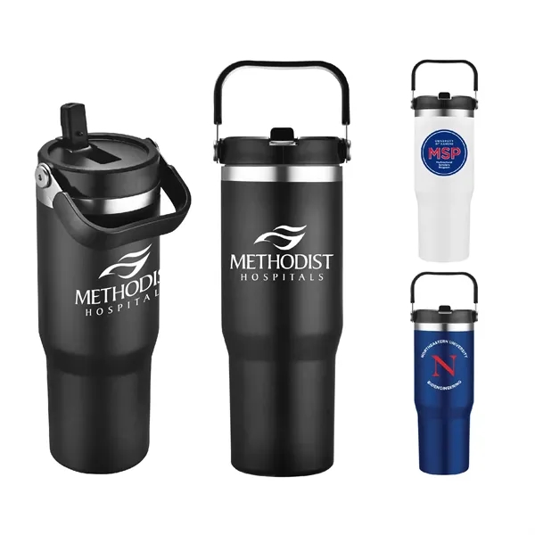 30oz Vacuum Travel Mug With Carrier... from ASI 39820 Opusline (Benmex) / Opus Line