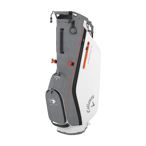 10" x 35" golf bag with compact four way top with... from ASI 57653 Gold Bond