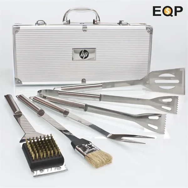 Five-piece BBQ tool set made of stainless steel that's perfect for... from ASI 39820 Opusline (Benmex) / Opus Line