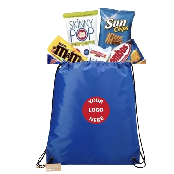 Snacks in Recycled Drawstring Bag... from ASI 89971 Stuff A Mug