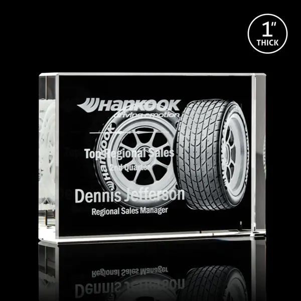 The spectacular York Award features an exceptionally thick, freestanding, clear cut... from ASI 84592 St Regis Group / St Regis