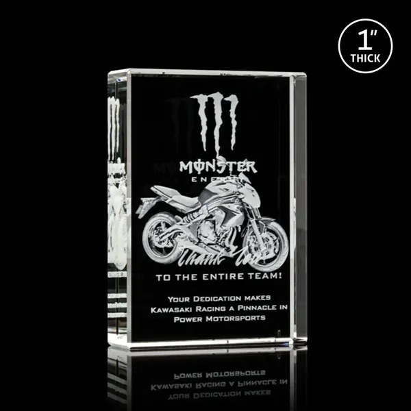 The spectacular York Award features an exceptionally thick, freestanding, clear cut... from ASI 84592 St Regis Group / St Regis