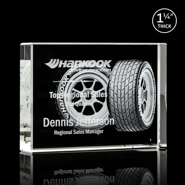 The spectacular York Award features an exceptionally thick, freestanding, clear cut... from ASI 84592 St Regis Group / St Regis