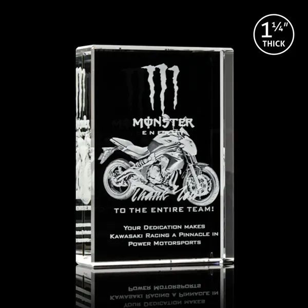 The spectacular York Award features an exceptionally thick, freestanding, clear cut... from ASI 84592 St Regis Group / St Regis