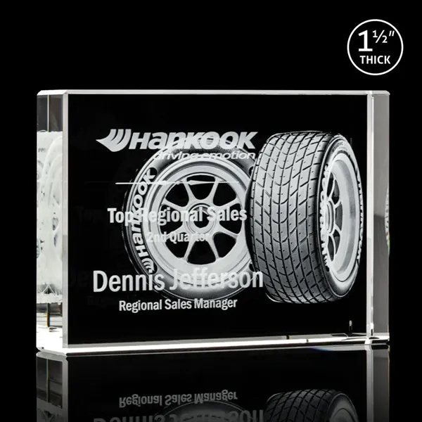 The spectacular York Award features an exceptionally thick, freestanding, clear cut... from ASI 84592 St Regis Group / St Regis