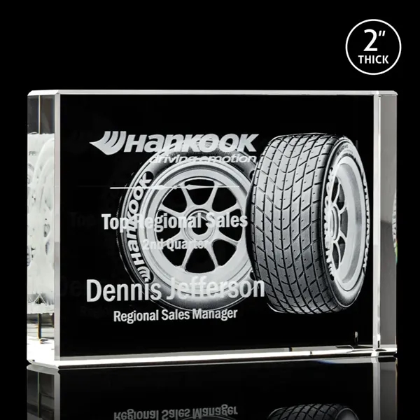 The spectacular York Award features an exceptionally thick, freestanding, clear cut... from ASI 84592 St Regis Group / St Regis