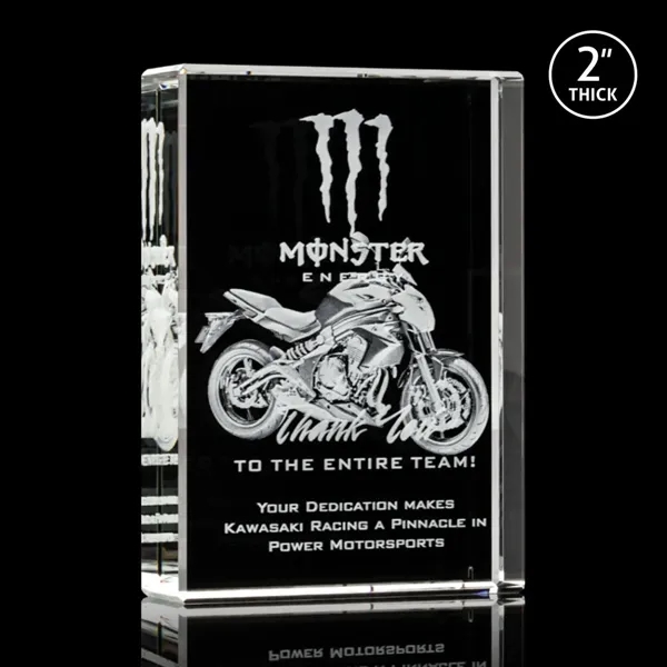 The spectacular York Award features an exceptionally thick, freestanding, clear cut... from ASI 84592 St Regis Group / St Regis