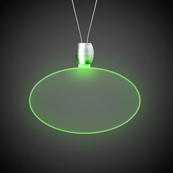 24" necklace with pendant and LED light.... from ASI 42016 Brighter Promotions Inc