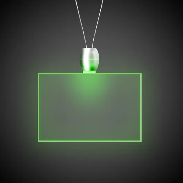 24" necklace with pendant and LED light.... from ASI 42016 Brighter Promotions Inc