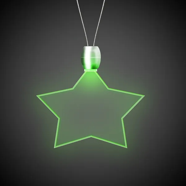 24" necklace with pendant and LED light.... from ASI 42016 Brighter Promotions Inc