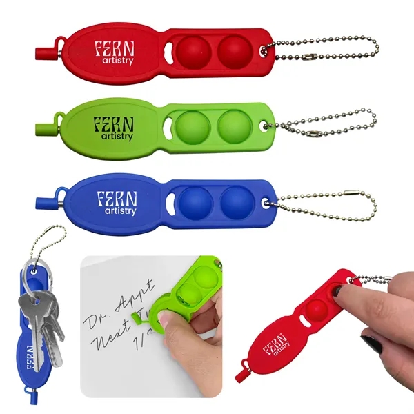 Fidget toy key chain pen.... from ASI 52710 Lincoln Line
