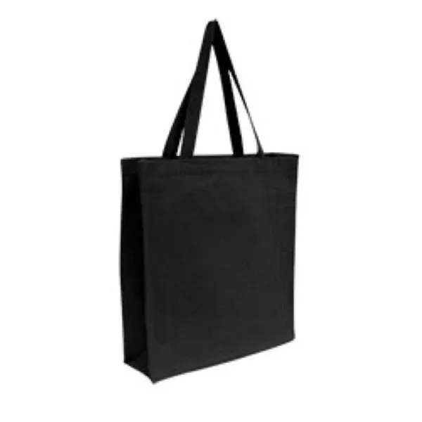 Shopper tote bag for promotion with full side and bottom gusset.... from ASI 66230 Landes Inc