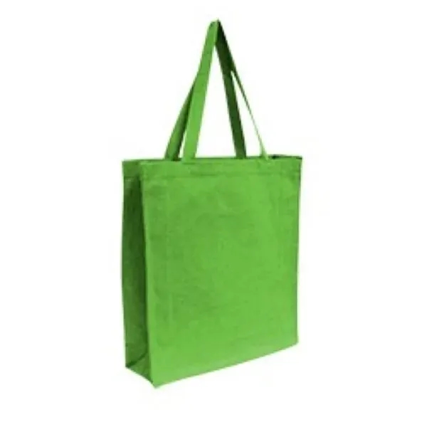 Shopper tote bag for promotion with full side and bottom gusset.... from ASI 66230 Landes Inc