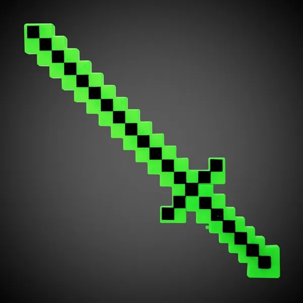 24" green pixel sword with LED lights.... from ASI 42016 Brighter Promotions Inc