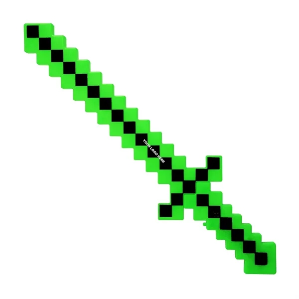 24" green pixel sword with LED lights.... from ASI 42016 Brighter Promotions Inc